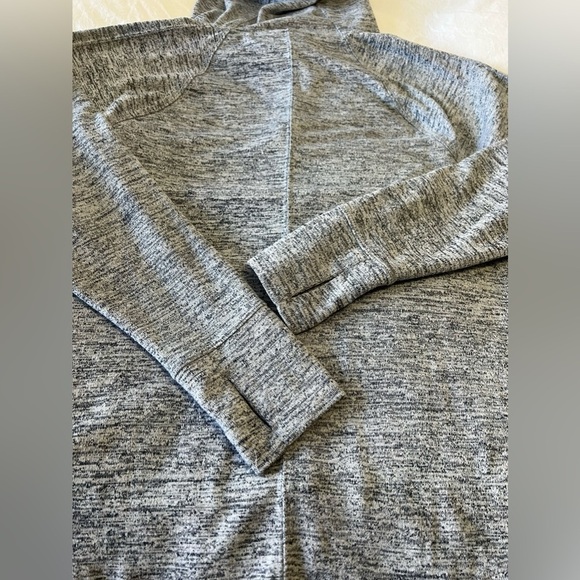 Athleta | Techie Sweat Anorak Full Zip Hoodie Woman’s Size Large | Gray - Picture 6 of 9